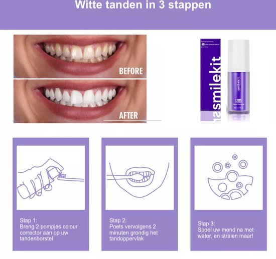 Bright Teeth Kit - Voor een stralende lach, elke dag!