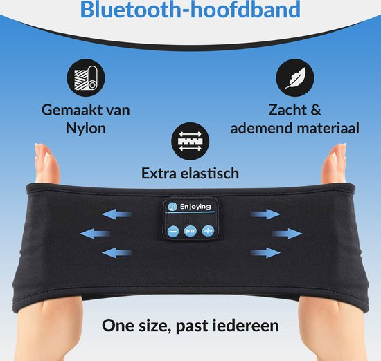 SleepSound Mask  Slaapmasker met Bluetooth Hoofdtelefoon