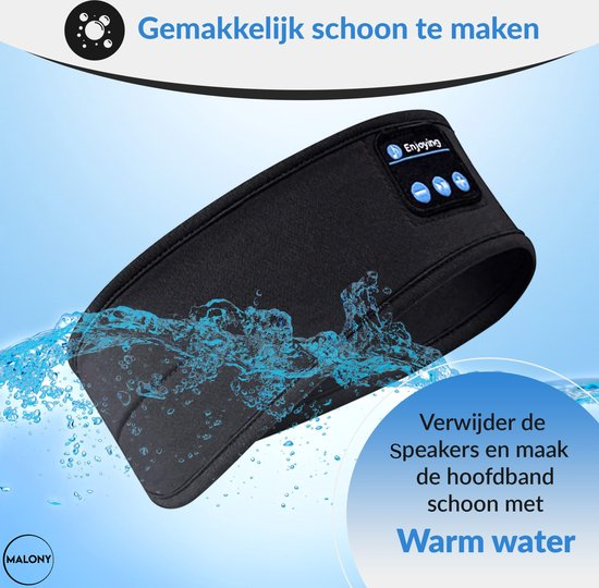 SleepSound Mask  Slaapmasker met Bluetooth Hoofdtelefoon