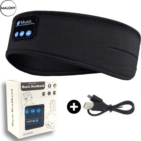 SleepSound Mask  Slaapmasker met Bluetooth Hoofdtelefoon