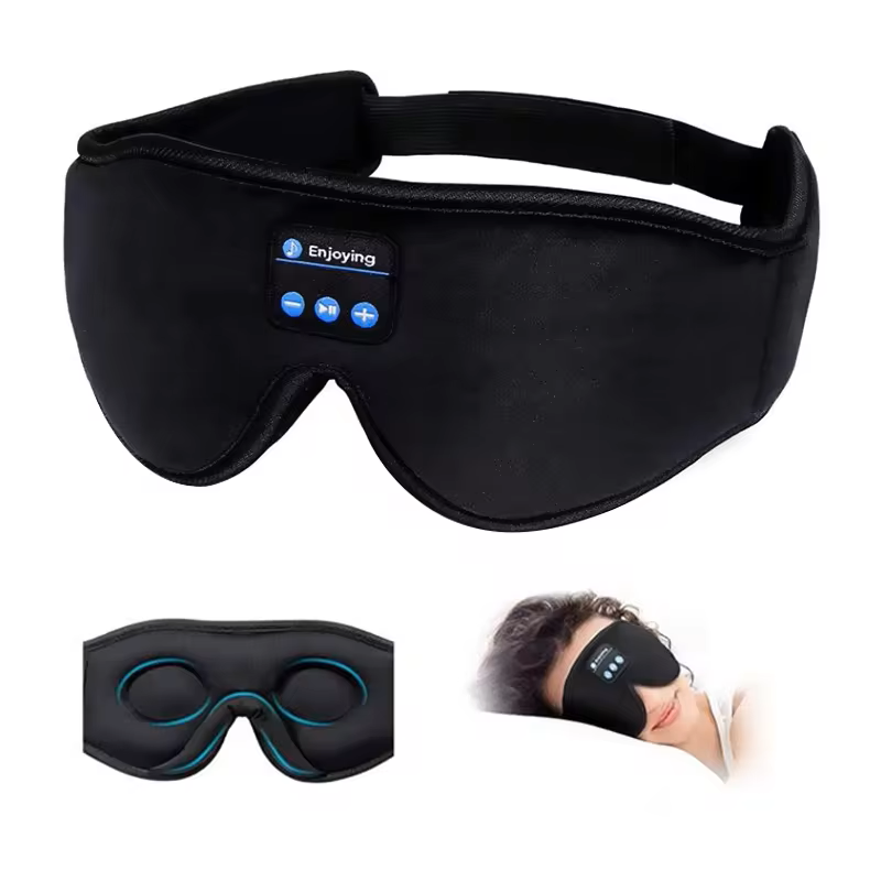 SleepSound Mask  Slaapmasker met Bluetooth Hoofdtelefoon